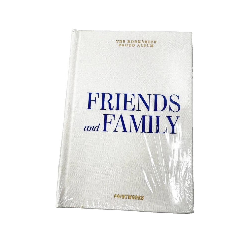 Print Works Bookshelf Photo Album Friends And Family New Sealed